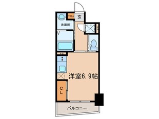 ＭＧＡ城内の物件間取画像